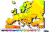 Temperature Map:  Europe